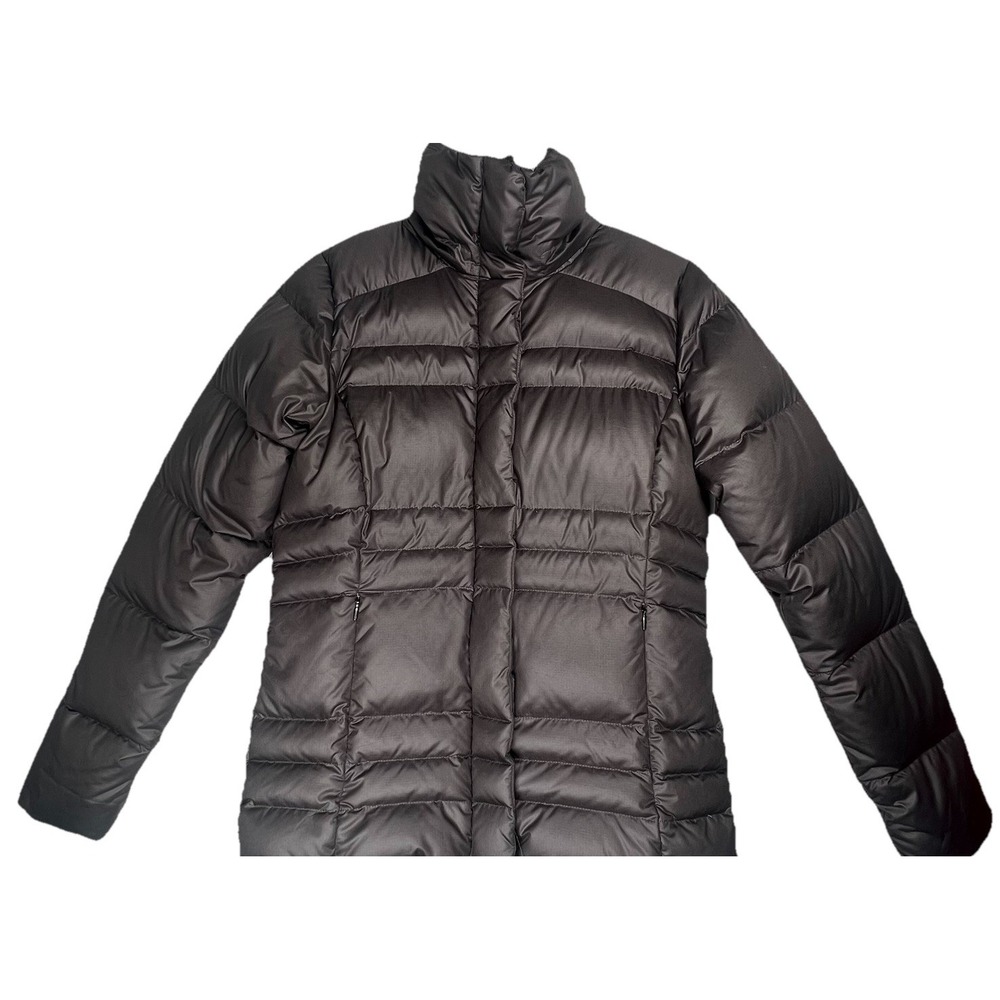 Columbia‎ Women's Puffer Coat Size S Brown Gray Full Zip Down Filled